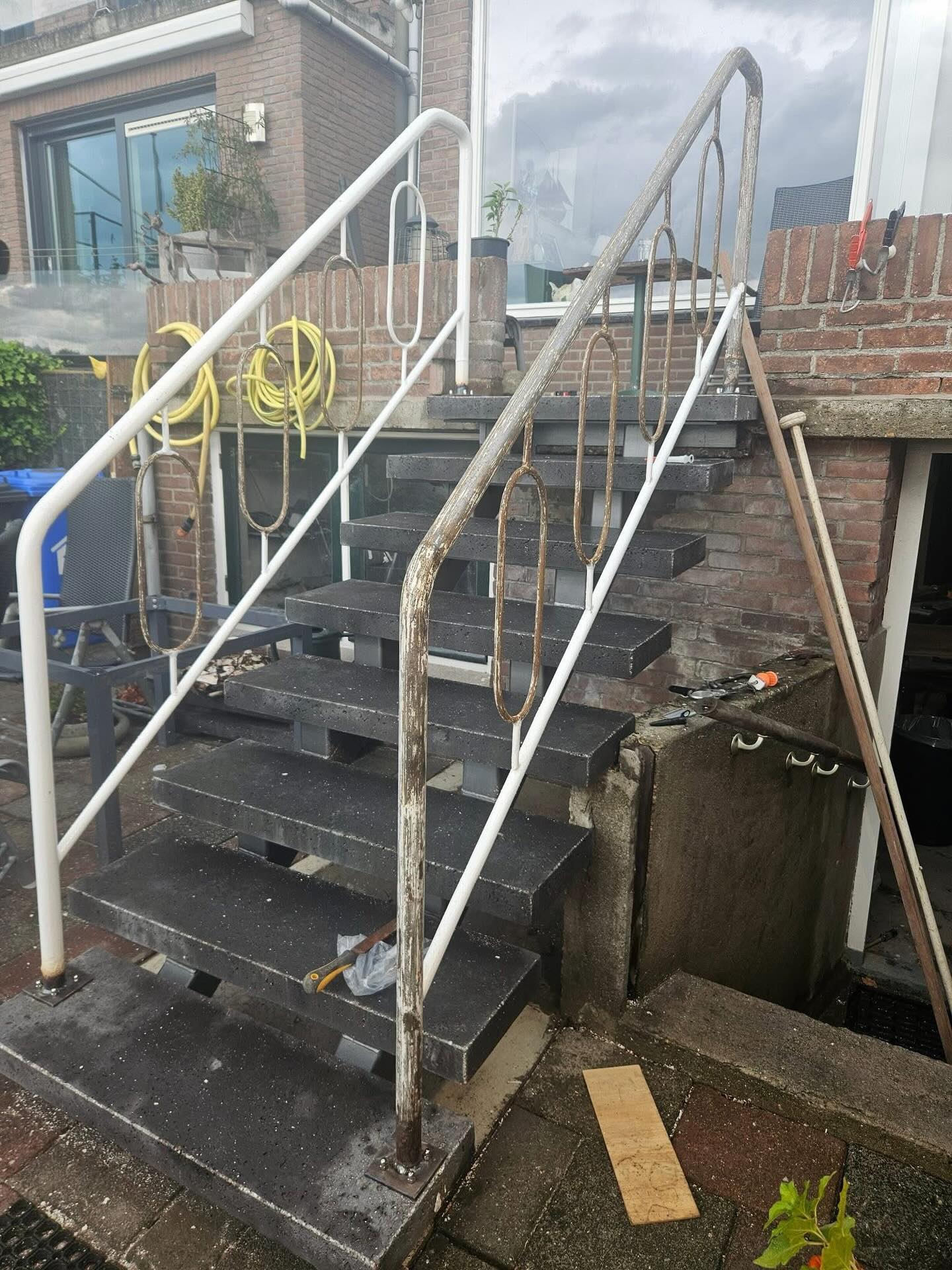 Trapboom met betontreden foto 6
