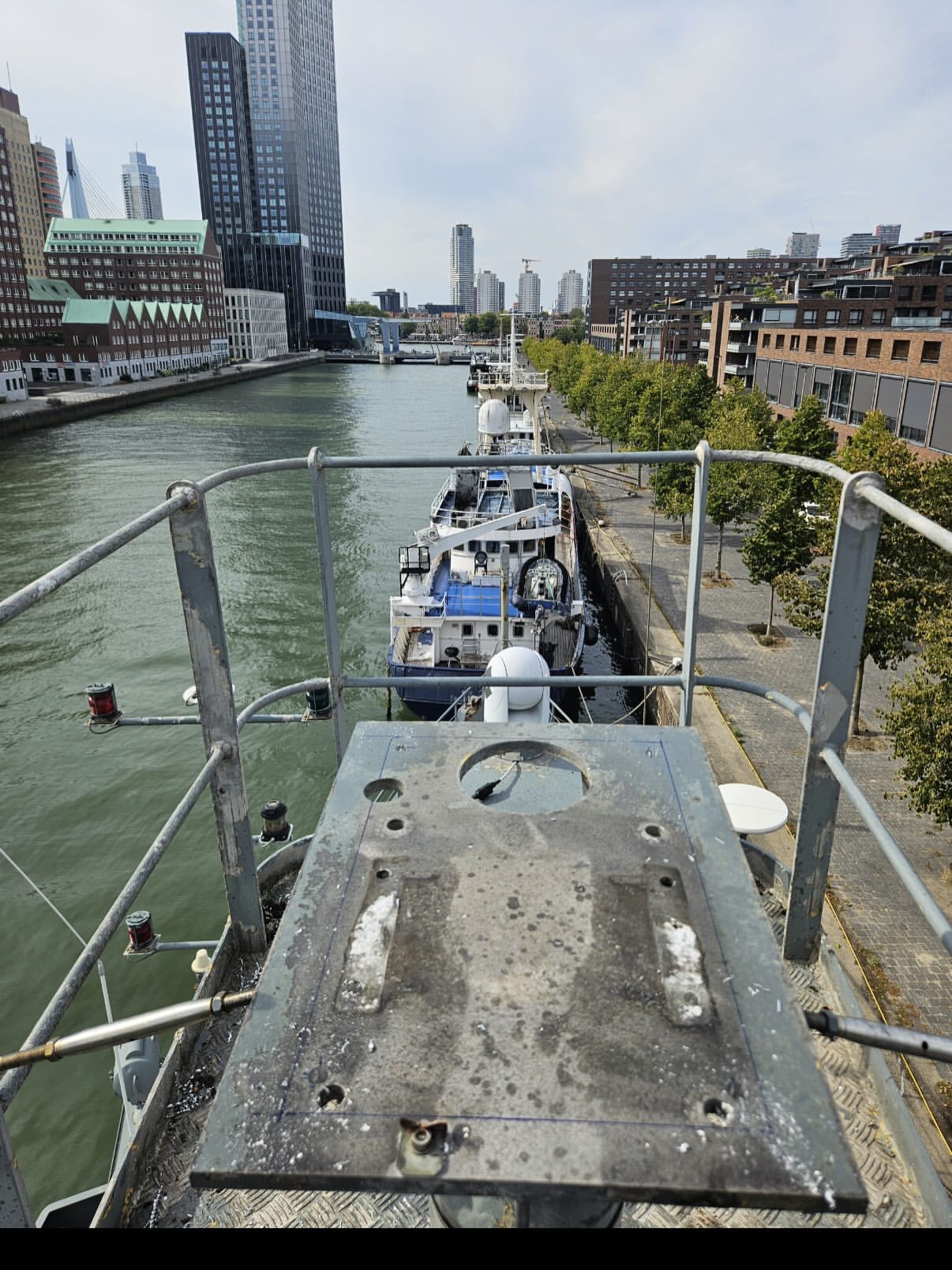 Aluminium platen en gangway zwengelprofiel foto 5