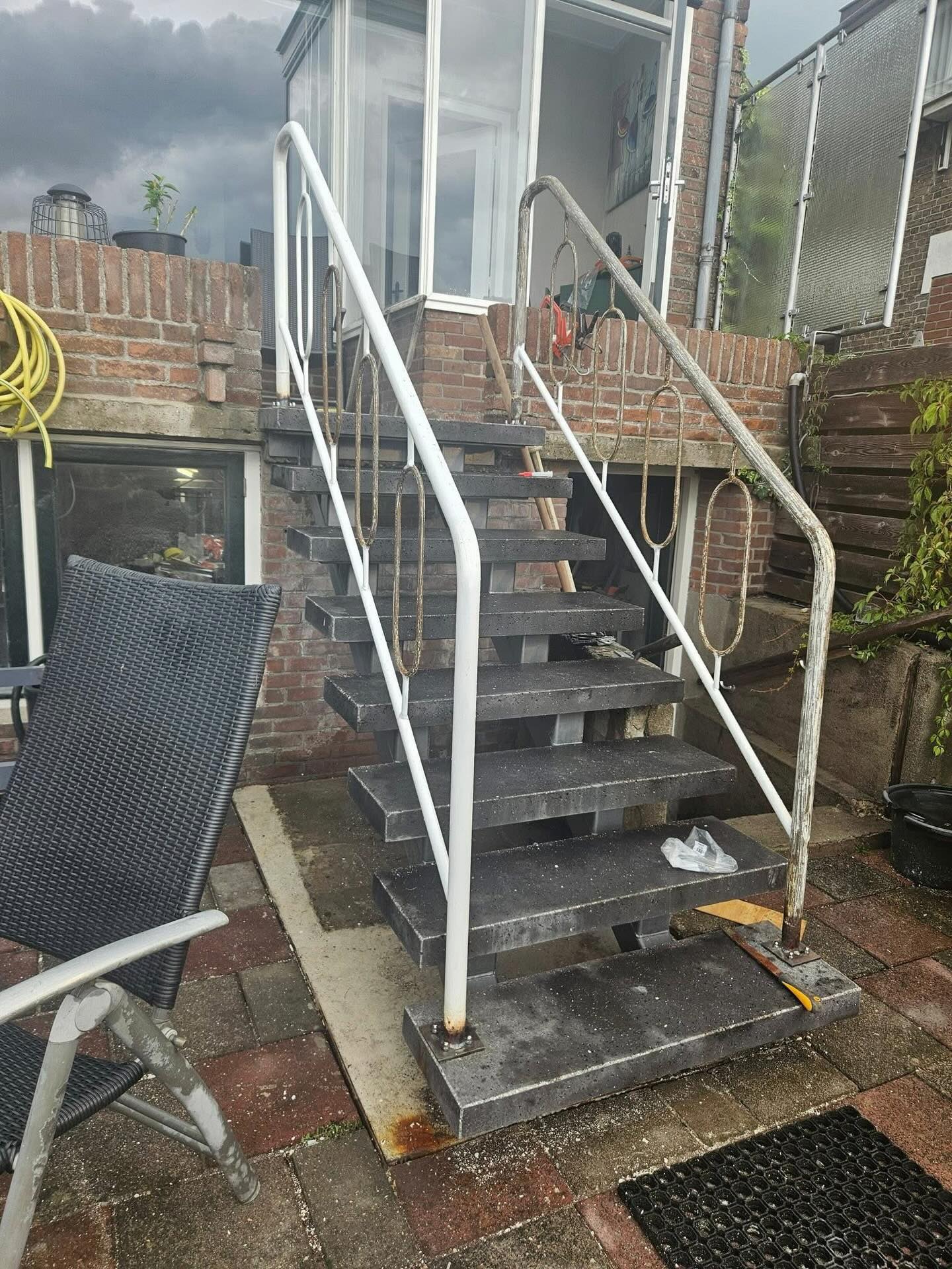 Trapboom met betontreden foto 2