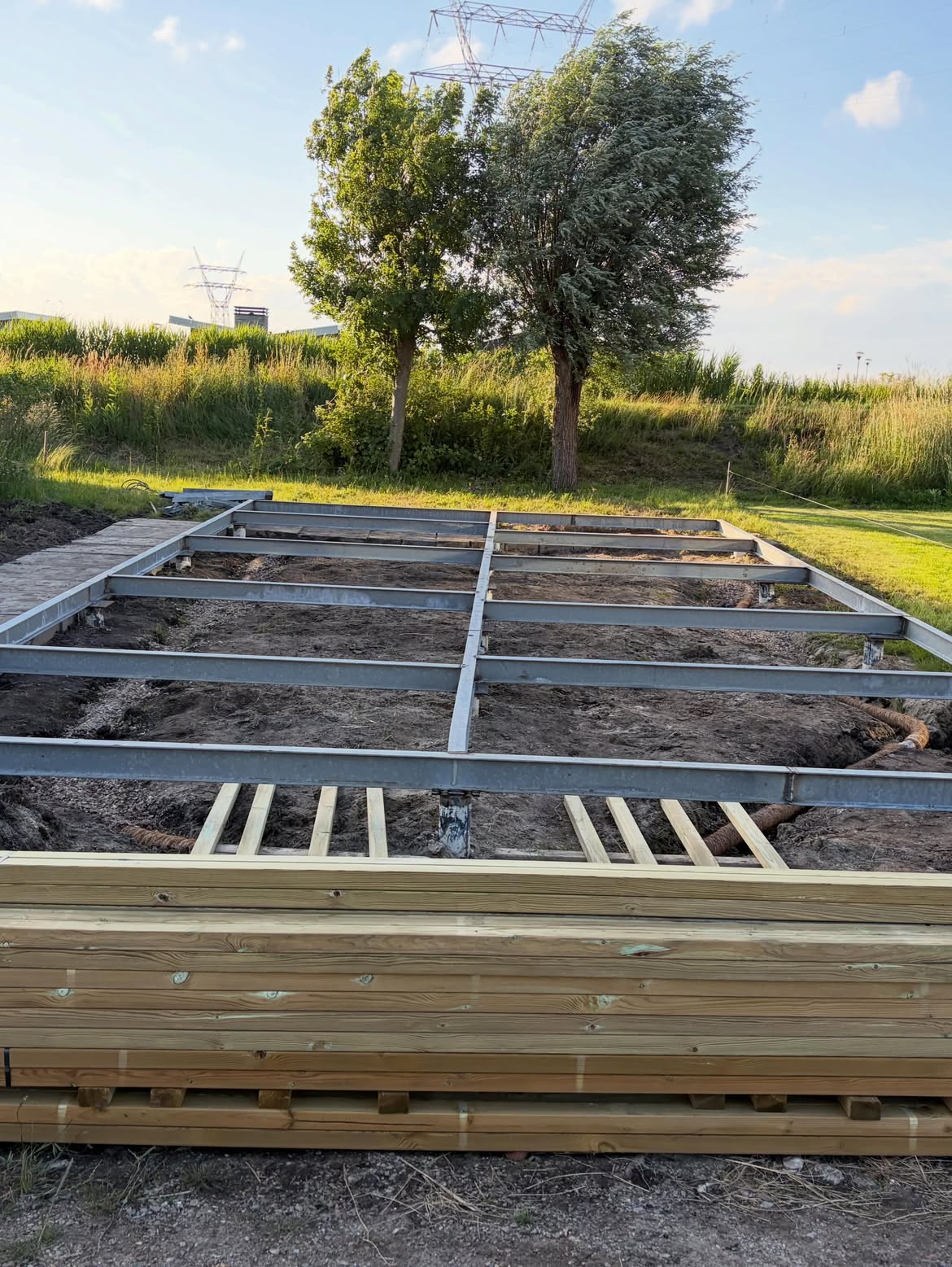 Zware staalconstructie met IP-balken foto 5