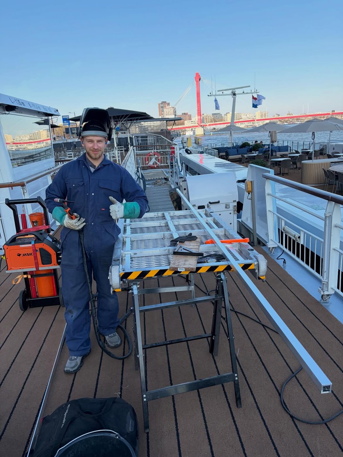 Drie gangways TUI Maya