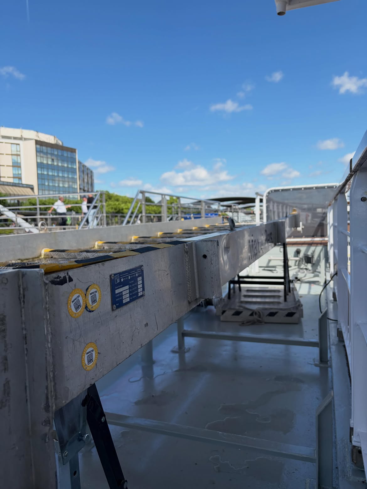 Gangway reparatie foto 2