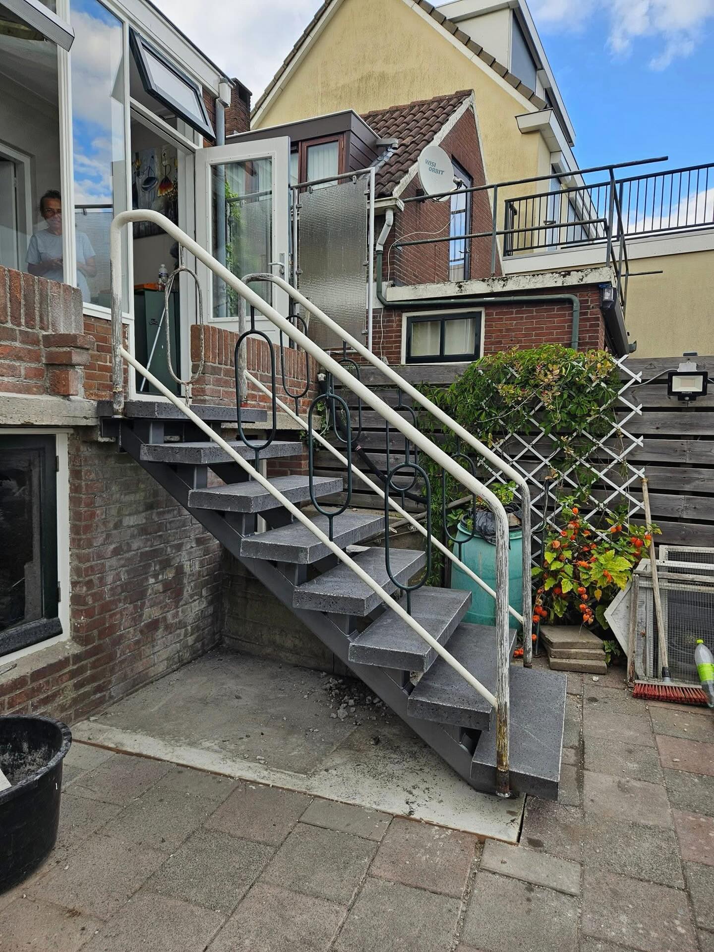 Trapboom met betontreden foto 3