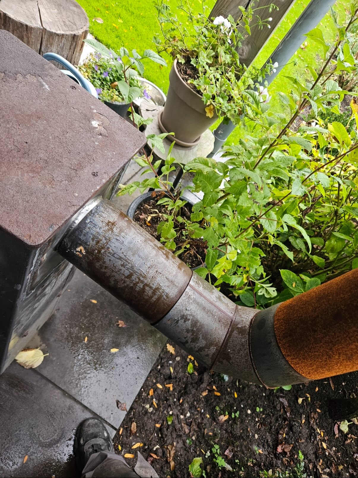 Reparatie oude kachel foto 4