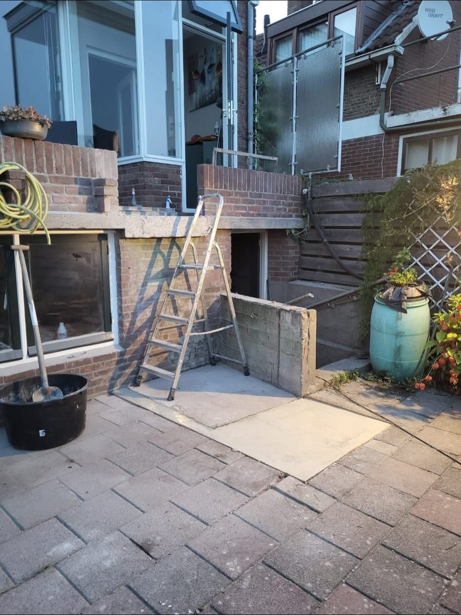 Trapboom met betontreden foto 5