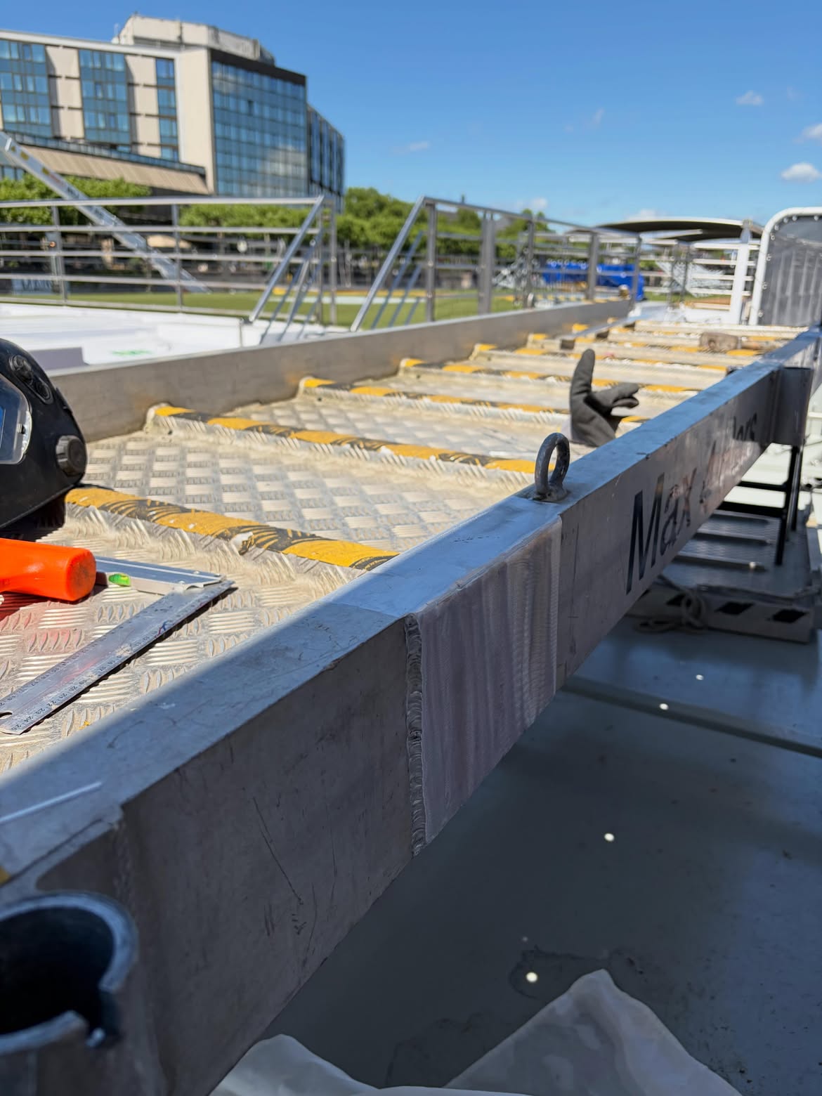 Gangway reparatie