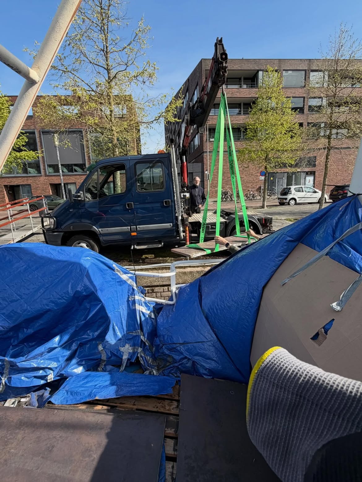 Zware staalconstructie voor kraan foto 13